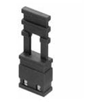 Harwin M7682-05 2 Pos Female Unshrouded Jumper Socket Shunt Black