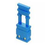 Harwin M7683-46 Female Jumper Socket Handle Shunt Blue 2 Pos Unshrouded