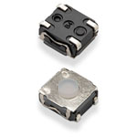 Littelfuse Y31B43136FPLFG Tactile Switch Gold 300Gf Gullwing