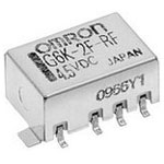 Omron G6KU-2F-RF-DC5 Relay Surface Mount DPDT Low Profile Miniature