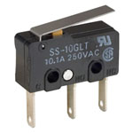 Omron SS-10GLT Subminiature Basic Switch 1A 30VDC SPDT Through-Hole