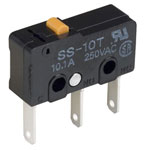 Omron SS 10T OMSS0M0008E Subminiature Basic Switch 0.1A 125V SPDT