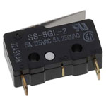 Omron SS5M0013M Basic Switch Subminiature SPDT Pin Plunger 5A 125VAC