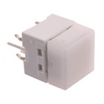 Omron B3W-9000-Y1N Tactile Switch Yellow LED White Cap Switch