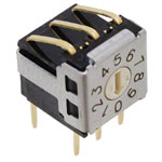 Omron A6KV-102RF A6KV Rotary Coded Switch 10 Position