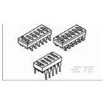 TE Connectivity ADE08A04 DIP Switch 8 Positions Through Hole Adjustable