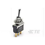 TE Connectivity FTD09G04 Toggle Switch SPDT ONON 6A Panel Mount