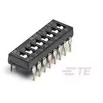 TE Connectivity ADF04S04 DIP Switch SPST 4P Flush Slide SMT