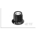 TE Connectivity PKA70B1/4 Knobs Dials Line Ind Skirt Straight Ribbed Knob