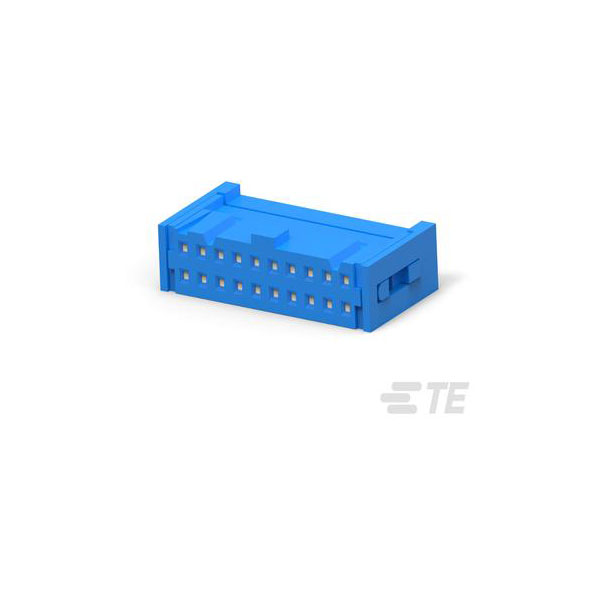TE Connectivity 609-2041LF Female Socket Unshrouded Wire Housing