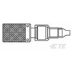 TE Connectivity DK-621-0411-P Coaxial Connector Male Unshrouded