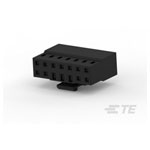 TE Connectivity 2MM-RCP-D07-BX AMPMODU Female Shrouded Connector 14P 2MM Crimp