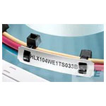 TE Connectivity HLX104YW1TS050B HLX Wire Labels Low Fire Hazard Tie-On