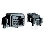 TE Connectivity 1379684-1 Connector Male Shrouded 8Pos Tab 0.63x0.63 90DEG