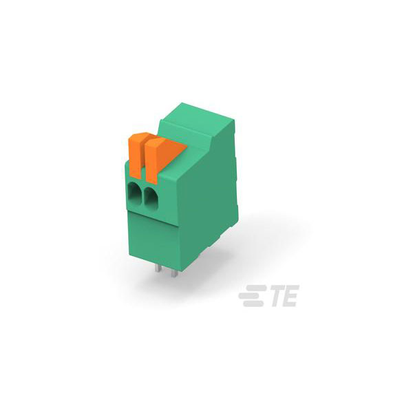 TE Connectivity 1-2834016-2 Fixed Terminal Block 2POS 2.54MM Femal...