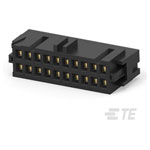 TE Connectivity 2-215882-0 Connector Female 20 Contacts 2 Rows 0.1 Shrouded