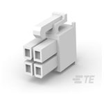 TE Connectivity 794954-4 Connector 4 Contact 2 Row Female Unshrouded