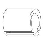 TE Connectivity 5-1768039-4 STB12-BLANK-2 Wire Labels High-Durability