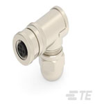 TE Connectivity T4112011041-000 M12 Female Gold Shielded Right Angle PG7