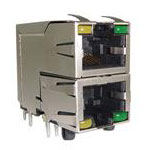 Amphenol RJSAE5381A4 Ethernet Jack Female Shrouded Modular Input Output