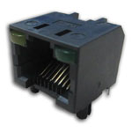 Amphenol RJHSE5081 RJ45 Connector R/A Female Unshrouded 8P8C Ethernet