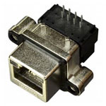 Amphenol Industrial MRJ-5380-01 CONN Jack 8P8C Female R/A Unshrouded