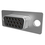 Amphenol 10090770-S154ALF HD DSub Female 15-Way Unshrouded Connector