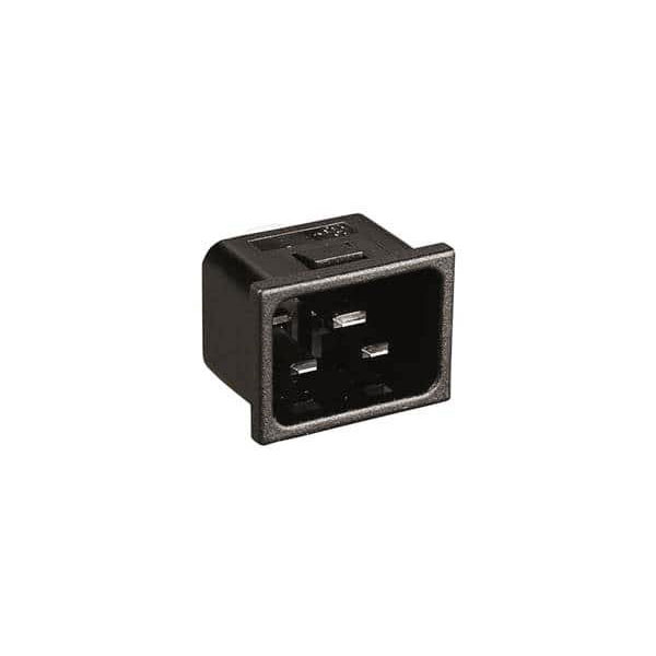 Bulgin PX0598/20/63 mains connector power connectors 1 pc black ro...