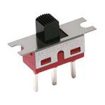 C & K 1101M1S2ZQE2 Slide switch 120 V 6 A On/On Bulk pack