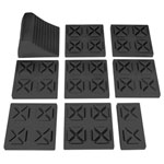 Calima 46057 Levelling ramp Wedge 2500kg PP 24cmx24cmx25mm Trailer Accessory