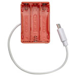 CALLIOPE CA-Boson-AAA Battery box 3x AAA battery holders black plastic