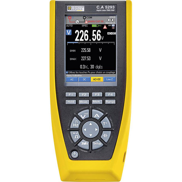 Chauvin Arnoux P01196803 Handheld Multimeter Digital CAT III 1000 ...