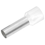 Cimco 187000 Bootlace Ferrule 0.5 mm² Partially Insulated White 100 pcs