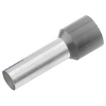 Cimco 187006 Ferrule Partially insulated Grey 0.75 mm² 100 pcs Ferrules