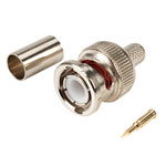 TruConnect 59U 75 Ohm BNC Crimp Plug Rg59b/u