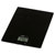 Clatronic 264027 Digital Kitchen Scales black glass 5000 g portable 210x180x20