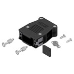 Conec 16-003250E Snaplock D-Sub Housing 9 Pin Plastic Black 90° 180° 1Pc