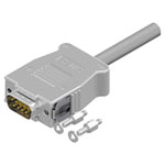 Conec 16-512350 SnapLock Cable Plug Open cable ends 5 m D-SUB Adapter