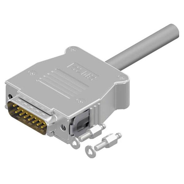 Conec 16-512400 SnapLock Cable Plug 3m open ends D-SUB Adapter Cable