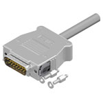 Conec 16-512400 SnapLock Cable Plug 3m open ends D-SUB Adapter Cable