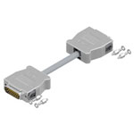Conec 16-512440 Conec SnapLock Cable Plug Socket 5 m D-SUB Adapter Cable