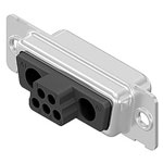 Conec 3007W2Sxk99A10X D-Sub Receptacle 7 Pins Crimp 1Pc D-Sub Connectors
