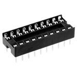Connfly DS1009-20AT1NX-0A2 IC socket Contact spacing 2.54mm 20 pins Tube