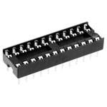 Connfly DS1009-24AT1NS-0B2 IC socket 2.54 mm spacing 24 pins Tube