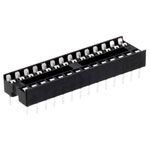 Connfly DS1009-28AT1NS-0B2 IC socket 28 pins 2.54 mm spacing Tube