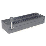 Connfly DS1043-40FB IC test socket 2.54 mm spacing 40 pins  Tube