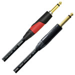 Cordial 11224 Jack Instruments Cable 6m Black Audio Cable 6.3 mm Mono Plugs