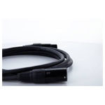 Cordial 14747 Cordial EM 3 FM XLR Cable 3-pin XLR Black Audio Cable Assemblies