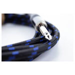 Cordial 14770 Jack Audio Cable Black Blue Fabric Coating 5m