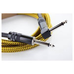Cordial 14776 Cordial 14776 Jack Instruments Cable Black Yellow Fabric 3m